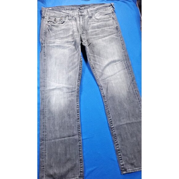 Vintage True Religion Originals Made In USA ROCKY Denim Jeans Pants Men's Size38 - Picture 1 of 16